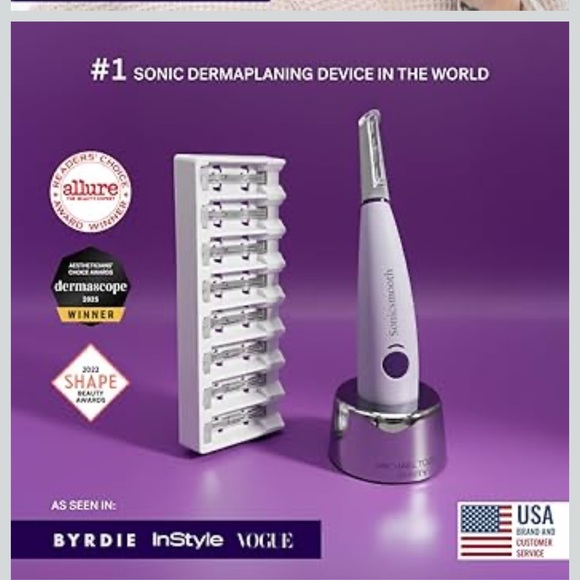 Michael Todd Beauty Sonicsmooth Dermaplane Razor for Women - Picture 2 of 5